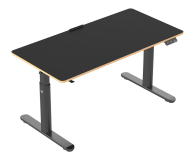 Ultradesk Pulsar (Czarne) (elektryczna regulacja) UDESK-PUL-BK - 1171013 - zdjęcie 3